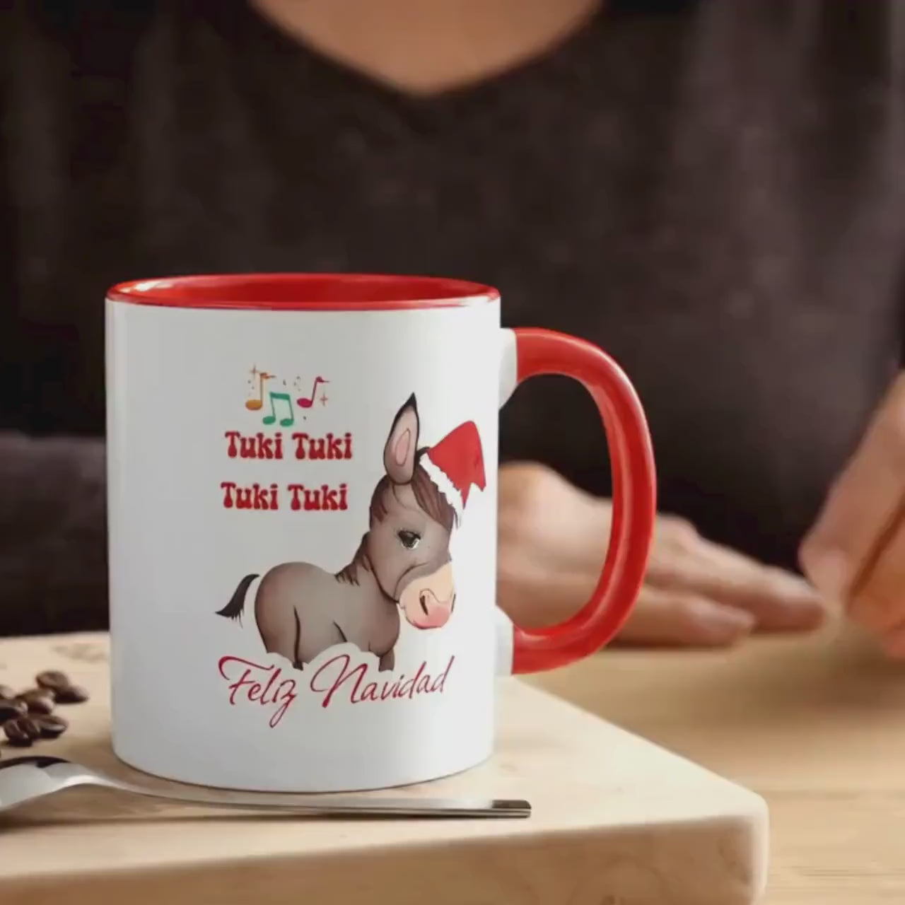 Feliz Navidad Mug: Mexican Christmas Coffee Cup