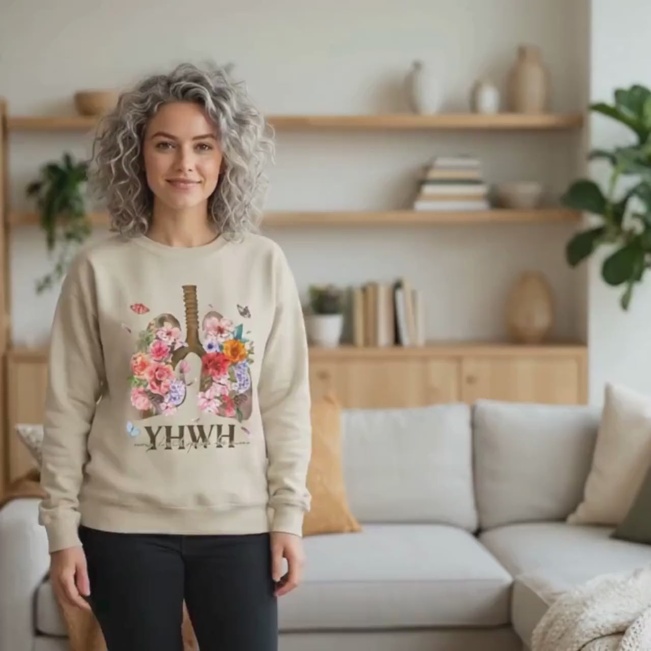 Bible Inspired Christian Sweatshirt | Christian Graphic Sweatshirt | Gift for Christian Women