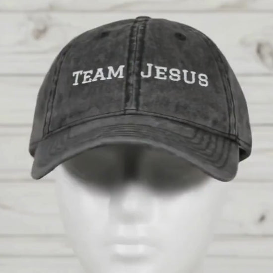 Embroidered Team Jesus Cap