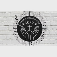 Christian metal wall art, worship leader gift, Scripture Wall Art, Christian Artwork, Jesus Wall Art, Christian Wall Decor, Psalm 47