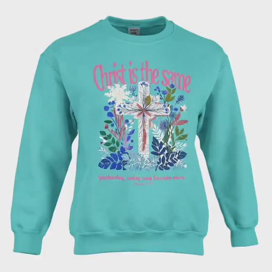 Christian Sweatshirt For Women| Bible Verse Crewneck | Comfort Colors Faith Sweatshirt | Christian Gift for Women