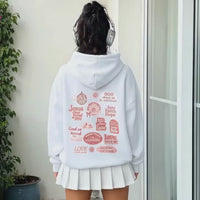 Christian Sticker Hoodie, Trendy Christian Apparel, Cute Christian Sweatshirt, Gift for Christian Girlfriend