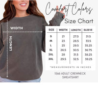 Christ in Christmas Comfort Colors Sweatshirt